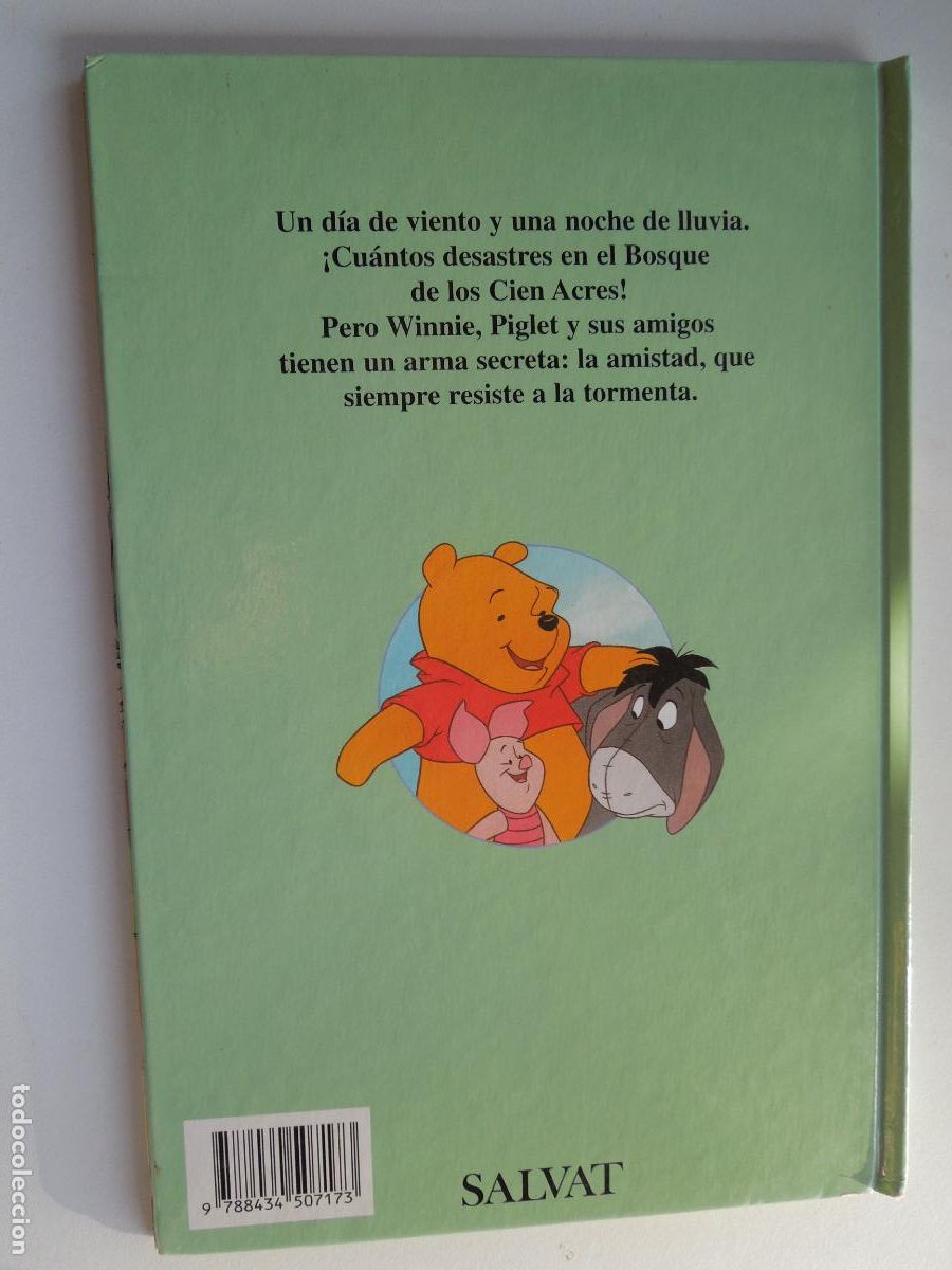 Libros de segunda mano: WINNIE Y LA TORMENTA - DISNEY - EDITORIAL SALVAT 2001. - Foto 2
