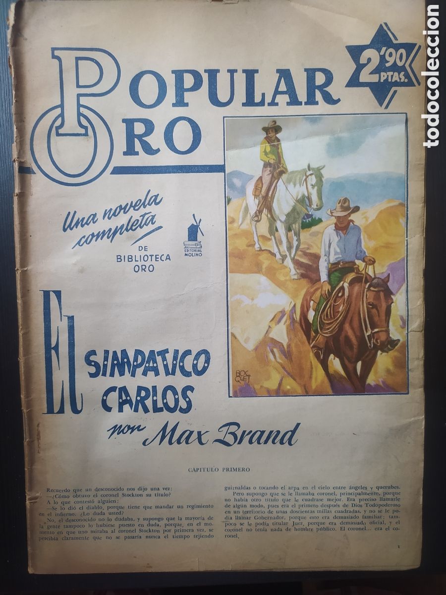 Libros de segunda mano: El simp&aacute;tico Carlos (biblioteca oro) - Foto 1