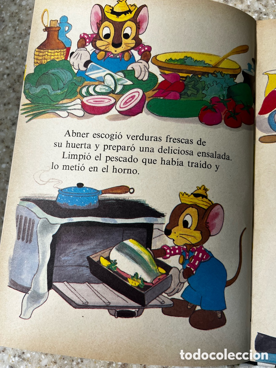Libros de segunda mano: Cuento Walt Disney presenta El raton de campo y el raton de ciudad - Foto 3