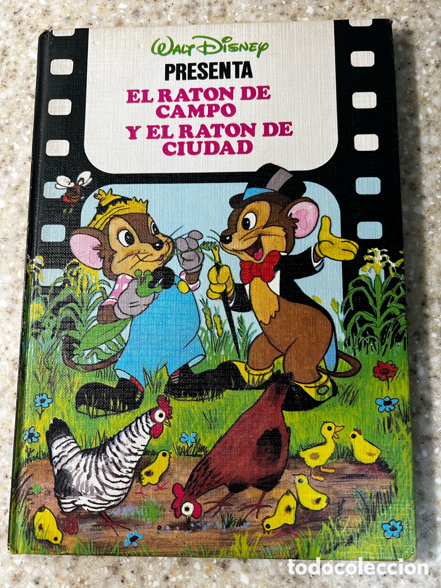Libros de segunda mano: Cuento Walt Disney presenta El raton de campo y el raton de ciudad - Foto 1