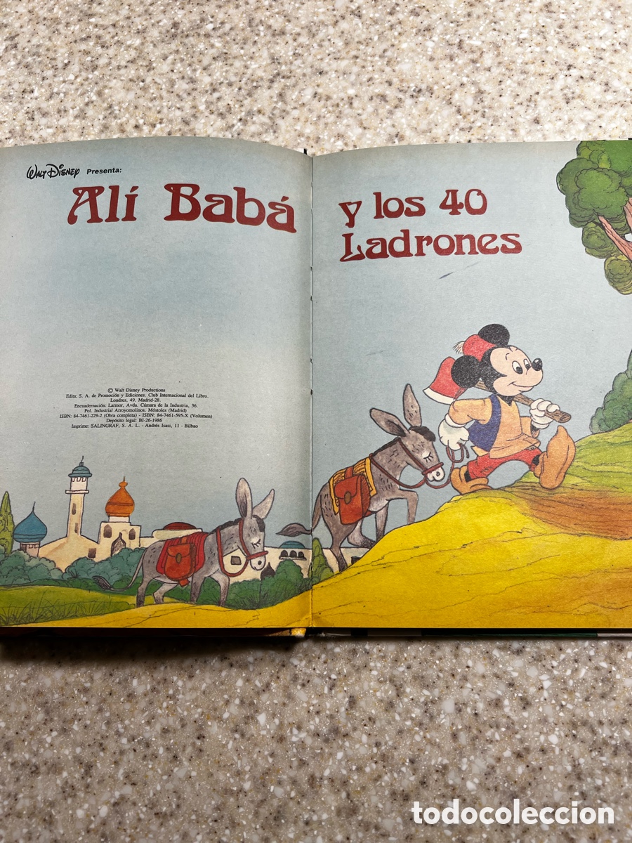 Libros de segunda mano: Cuento Walt Disney. Ali Baba y los 40 ladrones. - Foto 3