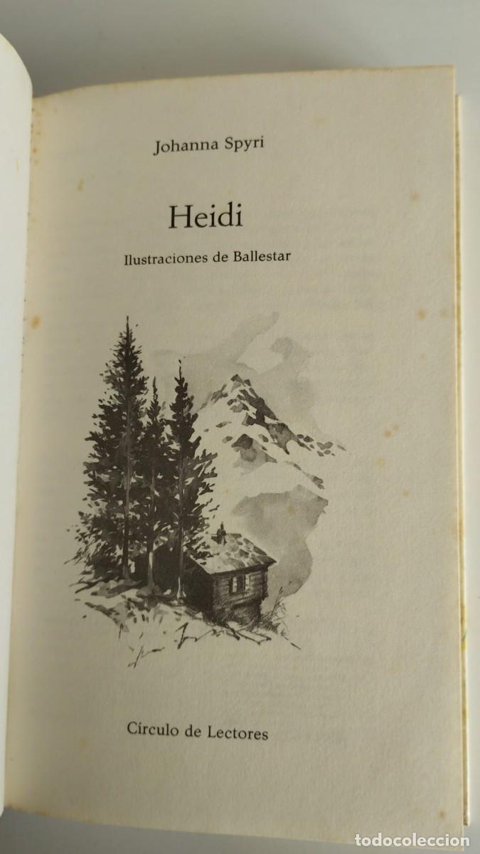 Libros de segunda mano: Heidi. Johanna Spyri - Foto 4