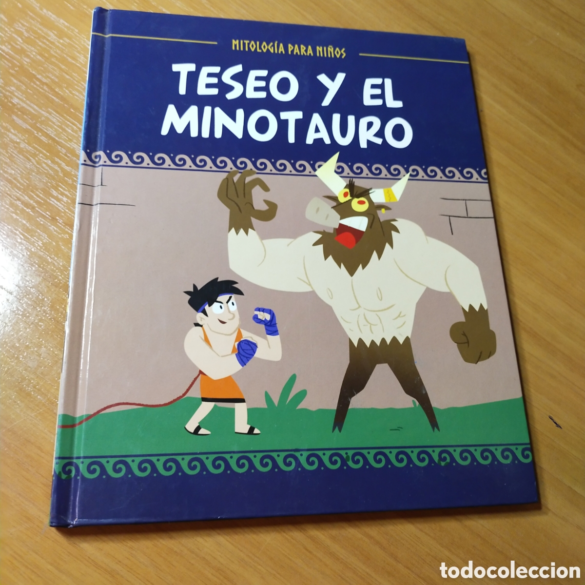 Libros de segunda mano: Teseo y el minotauro. mitolog&iacute;a para ni&ntilde;os. Cuento aventuras
