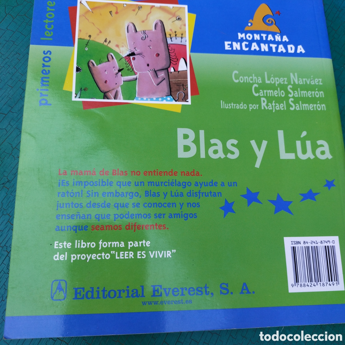 Libros de segunda mano: Glass y lua. Concha L&oacute;pez Narv&aacute;ez. Cuento - Foto 3
