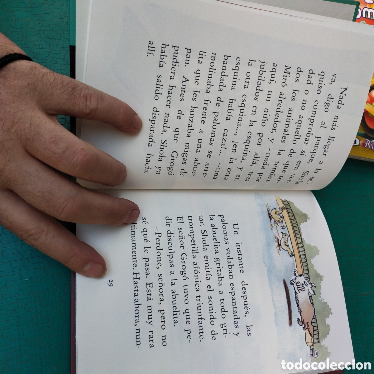 Libros de segunda mano: Shola y los leones. Bernardo atxaga - Foto 2