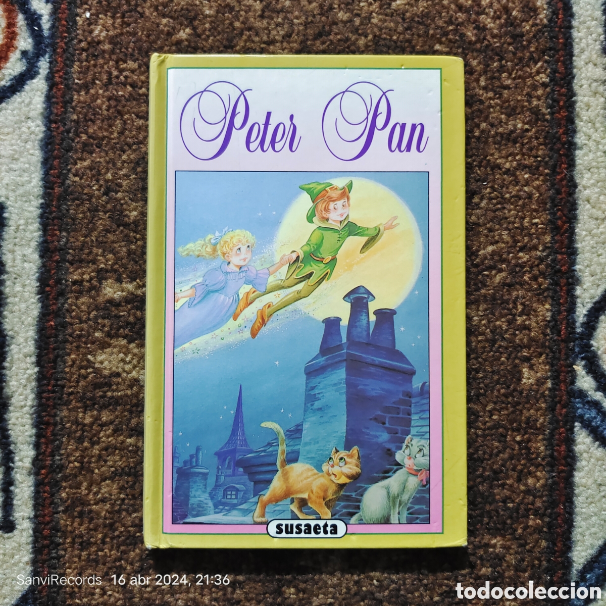 Libros de segunda mano: PETER PAN (COLECCI&Oacute;N CL&Aacute;SICOS, SUSAETA) - Foto 1