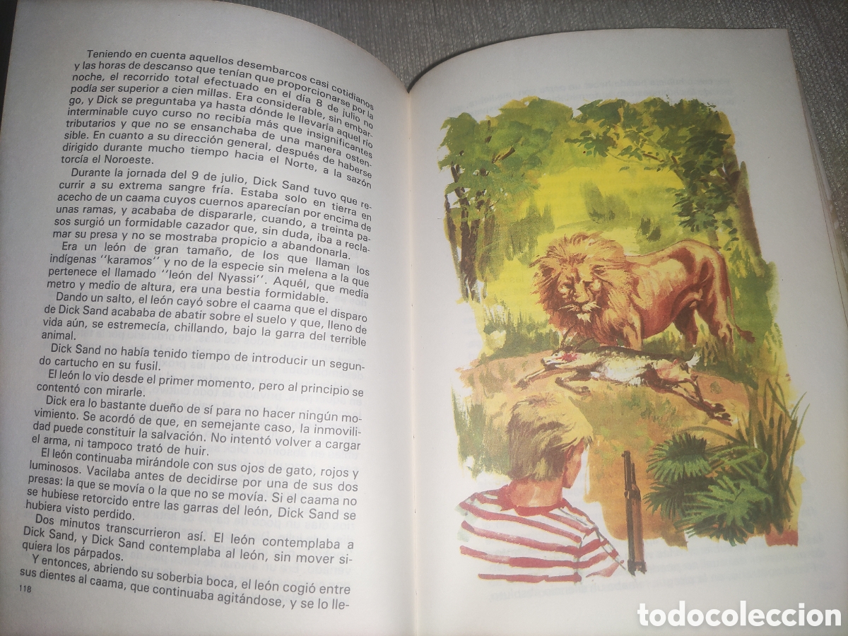 Libros de segunda mano: Un Capit&aacute;n de 15 a&ntilde;os. - Foto 6