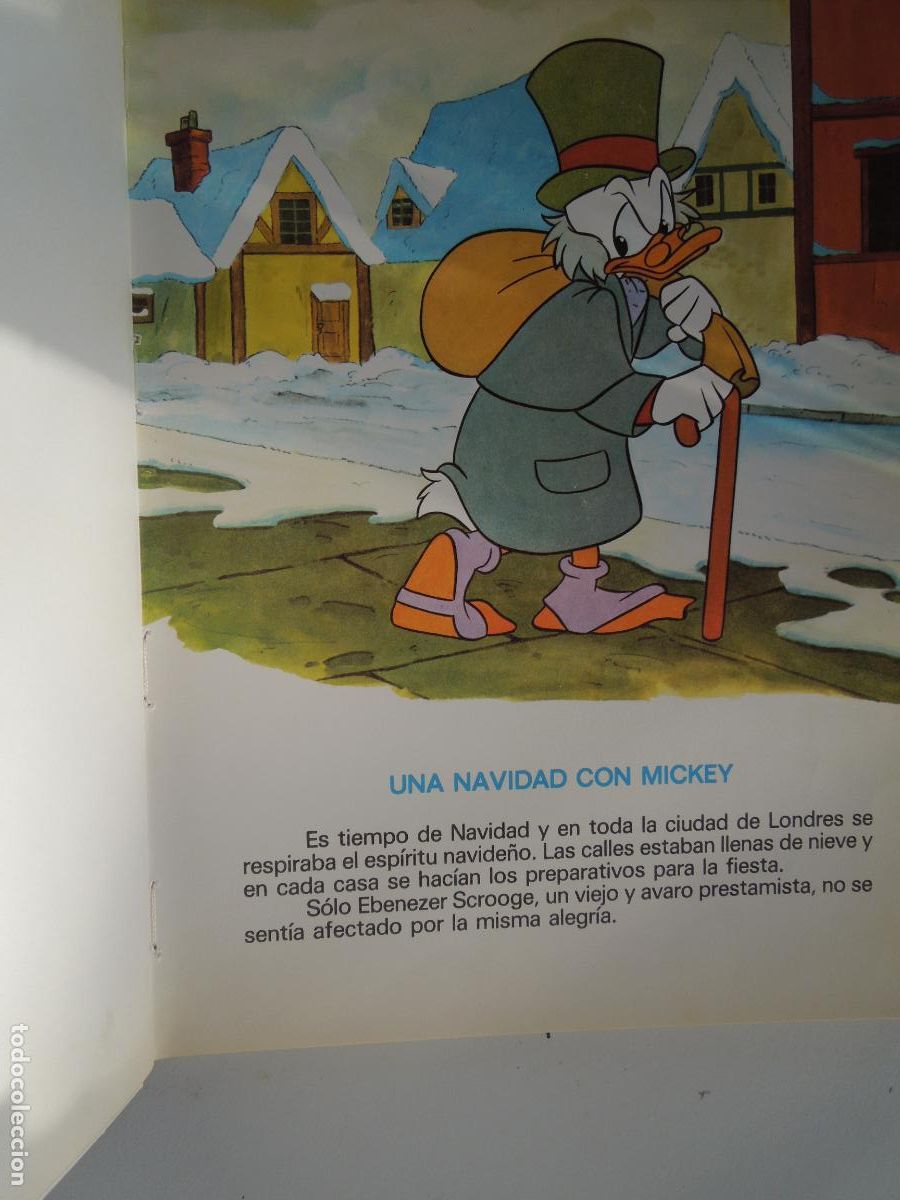 Libros de segunda mano: WALT DISNEY - UNA NAVIDAD CON MICKEY - EDICIONES TORAY 1984 - Foto 2
