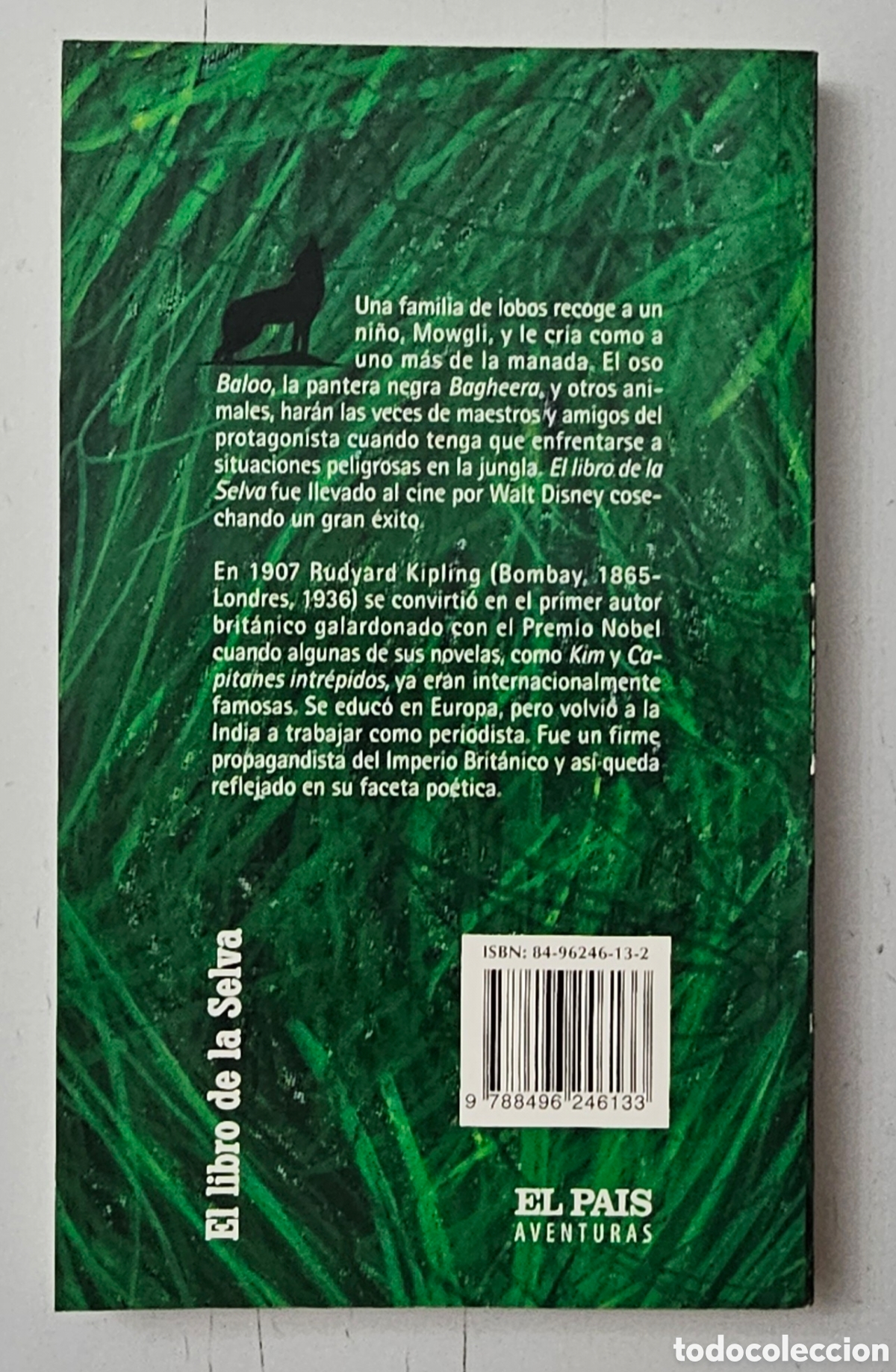 Libros de segunda mano: EL LIBRO DE LA SELVA de Rudyard Kipling (Espa&ntilde;a - El Pa&iacute;s - 2004) - Foto 4