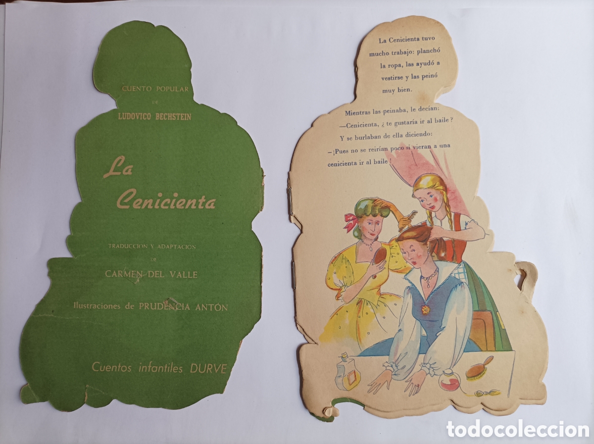 Libros de segunda mano: LA CENICIENTA. DEL VALLE. ANTON. DURVE. TROQUELADO - Foto 2
