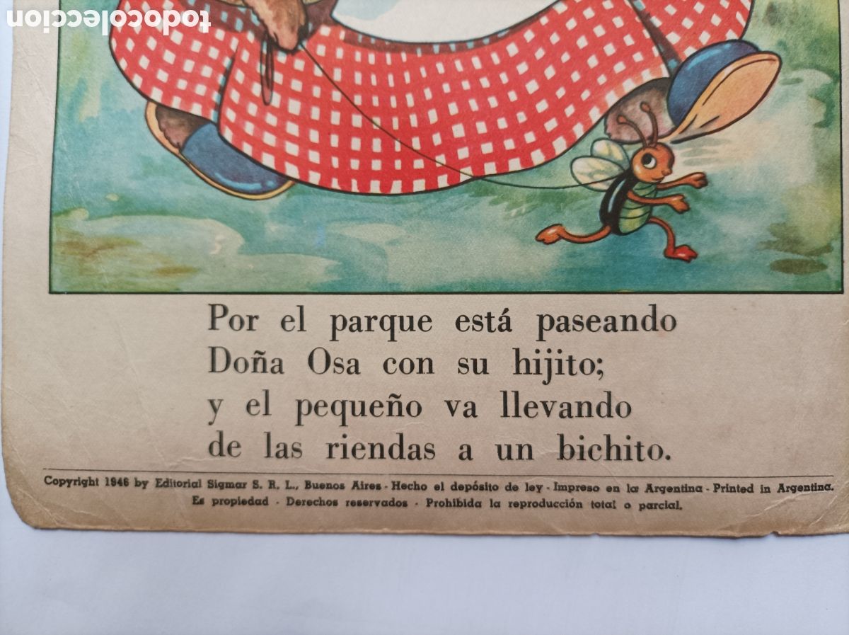 Libros de segunda mano: ALEGRES ANIMALES. SIGMAR. 1946. - Foto 2