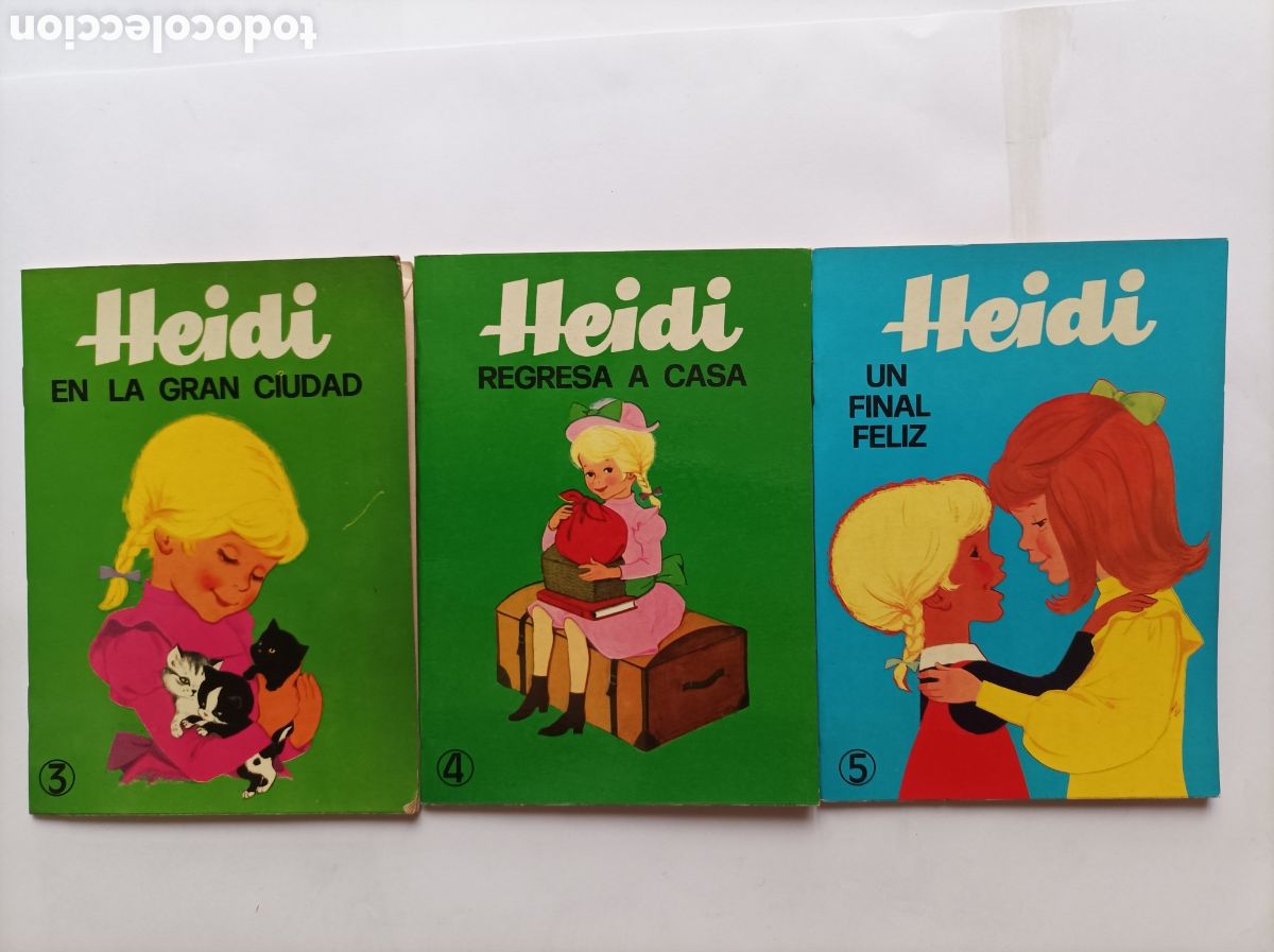 Libros de segunda mano: HEIDI. 3 N&Uacute;MEROS. SUSAETA. 1976. - Foto 1
