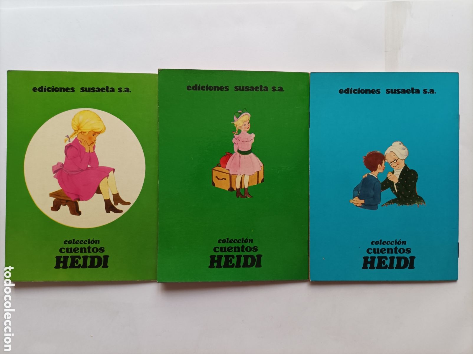 Libros de segunda mano: HEIDI. 3 N&Uacute;MEROS. SUSAETA. 1976. - Foto 2