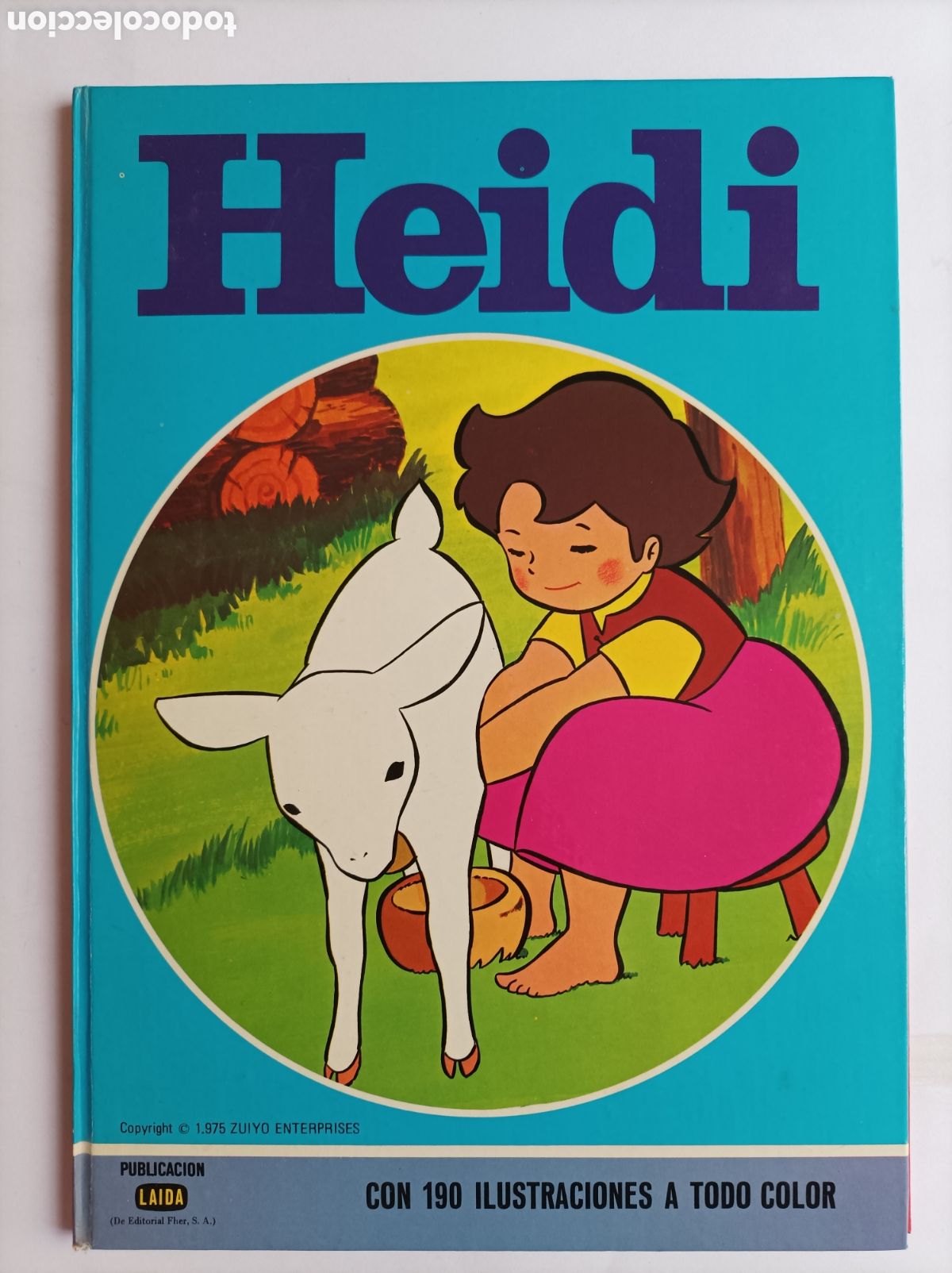 Libros de segunda mano: HEIDI. EDICLAS. LAIDA. FHER. 1975.