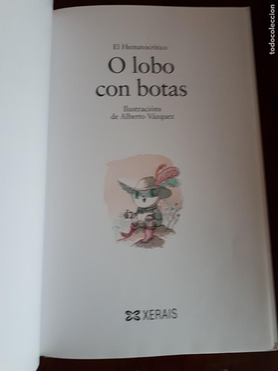 Libros de segunda mano: O lobo con botas - El Hematocr&iacute;tico. - Foto 3
