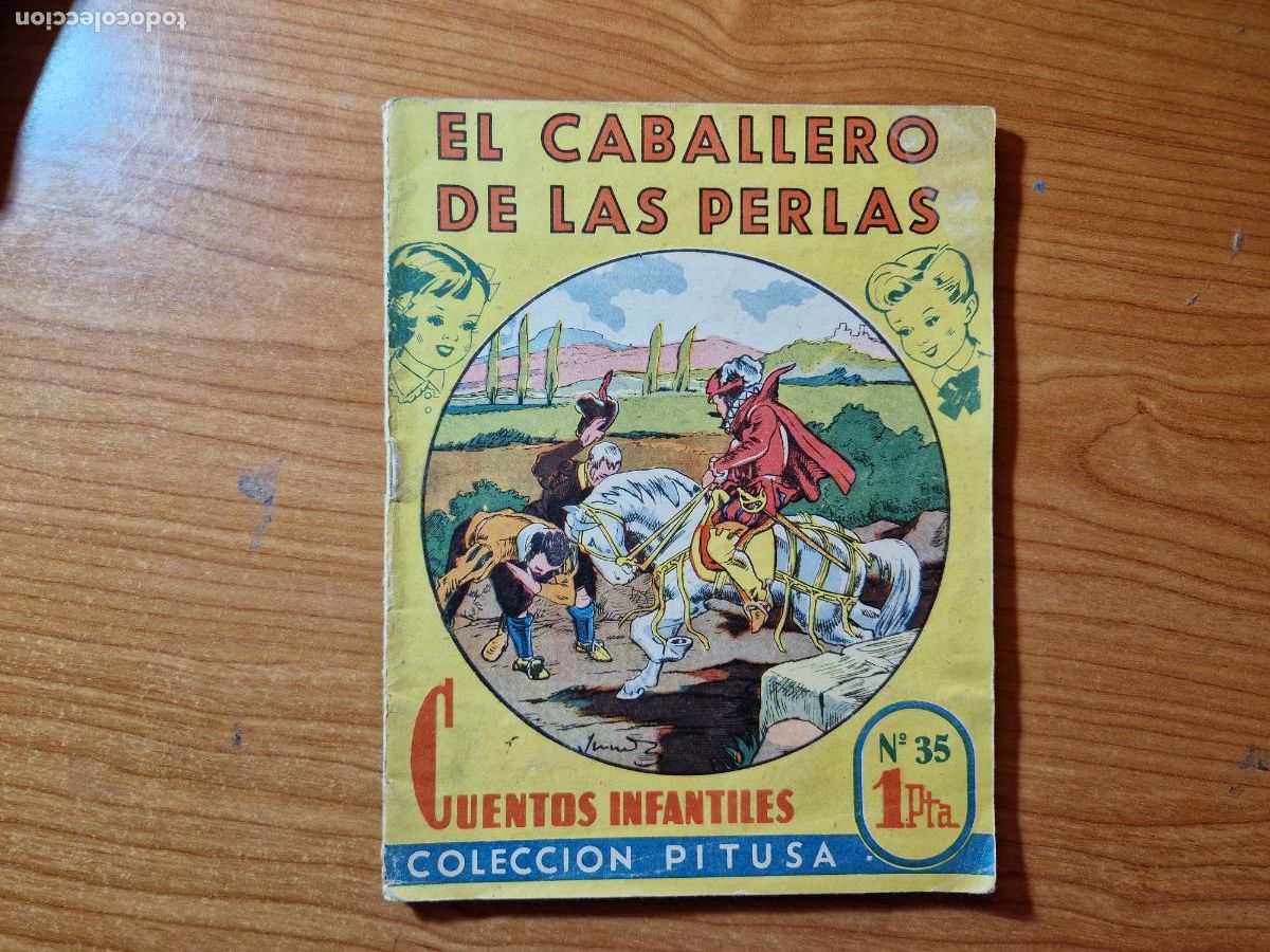 Libros de segunda mano: COLECCION PITUSA N&ordm; 35 EL CABALLERO DE LAS PERLAS HEDICIONES HYMSA - Foto 1