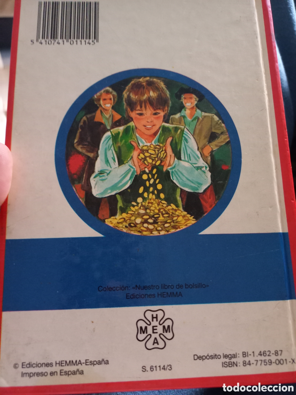 Libros de segunda mano: LA ISLA DEL TESORO , EDICIONES HEMMA , UNICO EN TODOCOLECCION - Foto 2