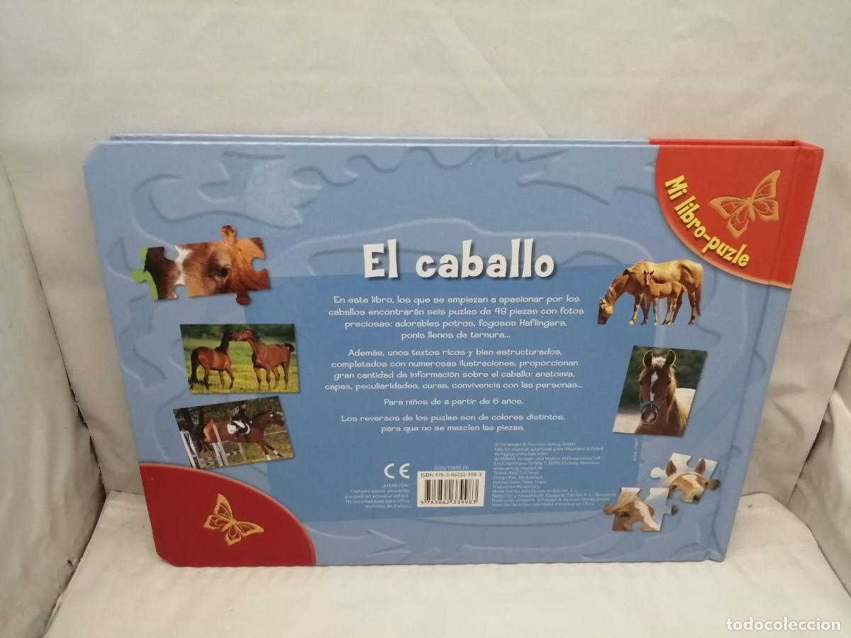 Libros de segunda mano: Mi libro-puzle: EL CABALLO (tapa dura) - Foto 2