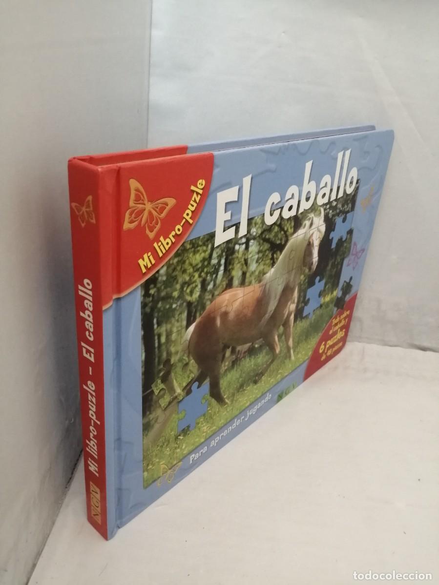 Libros de segunda mano: Mi libro-puzle: EL CABALLO (tapa dura) - Foto 7