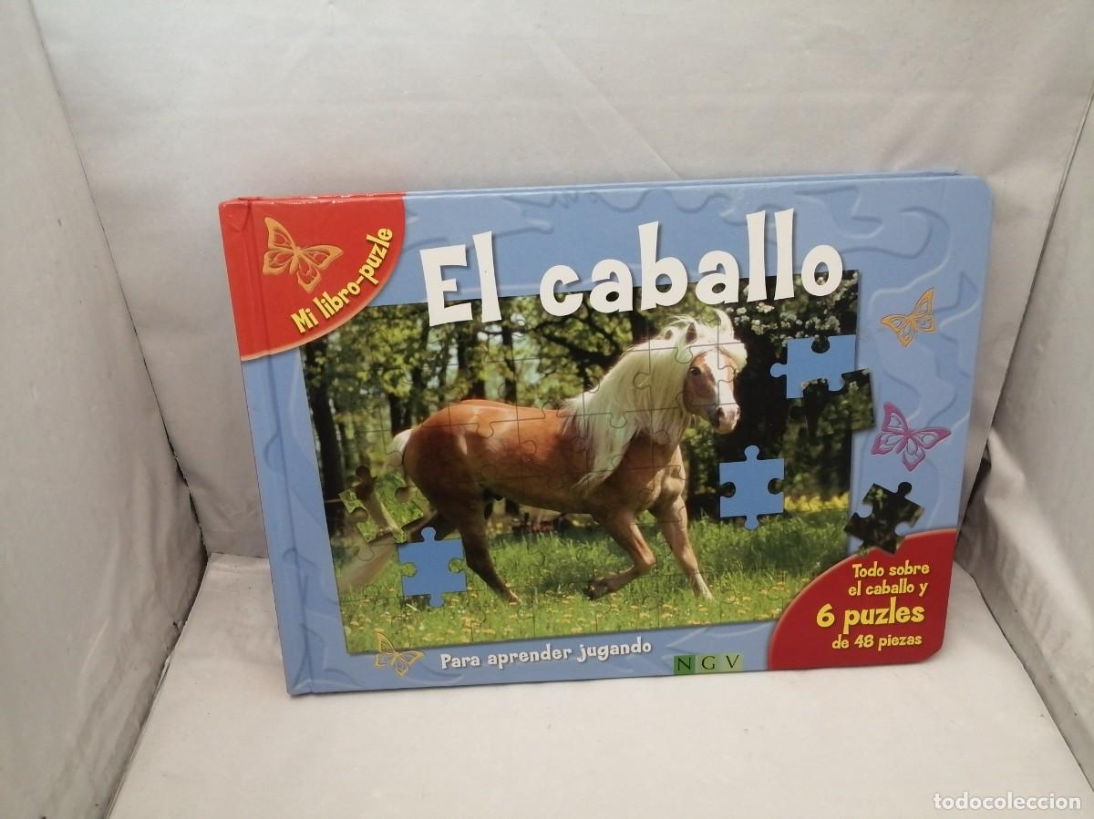 Libros de segunda mano: Mi libro-puzle: EL CABALLO (tapa dura) - Foto 1