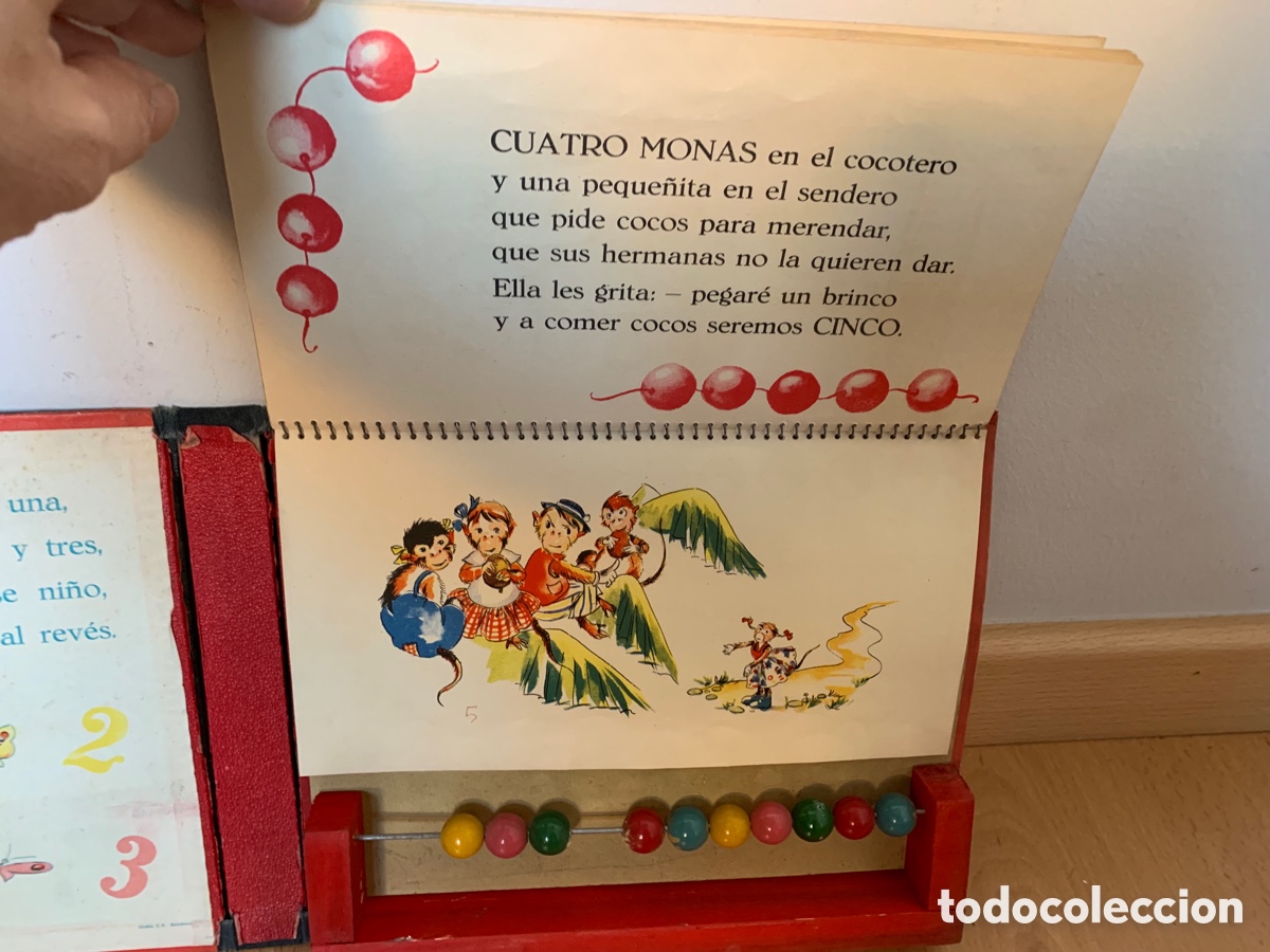 Libros de segunda mano: Antiguo libro de Cuentos con &Aacute;baco - Foto 4