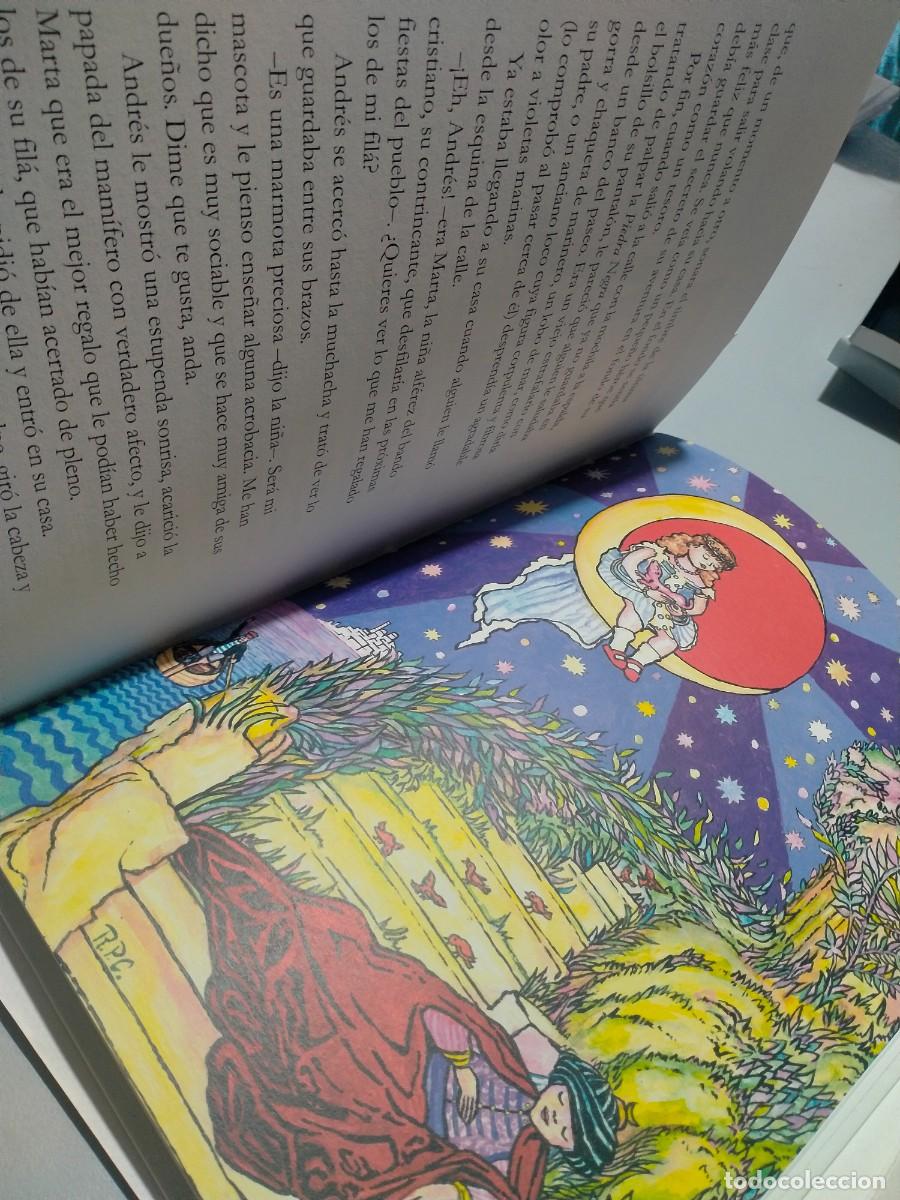 Libros de segunda mano: Cuento Andr&eacute;s y la piedra negra Aitana editorial - Foto 5
