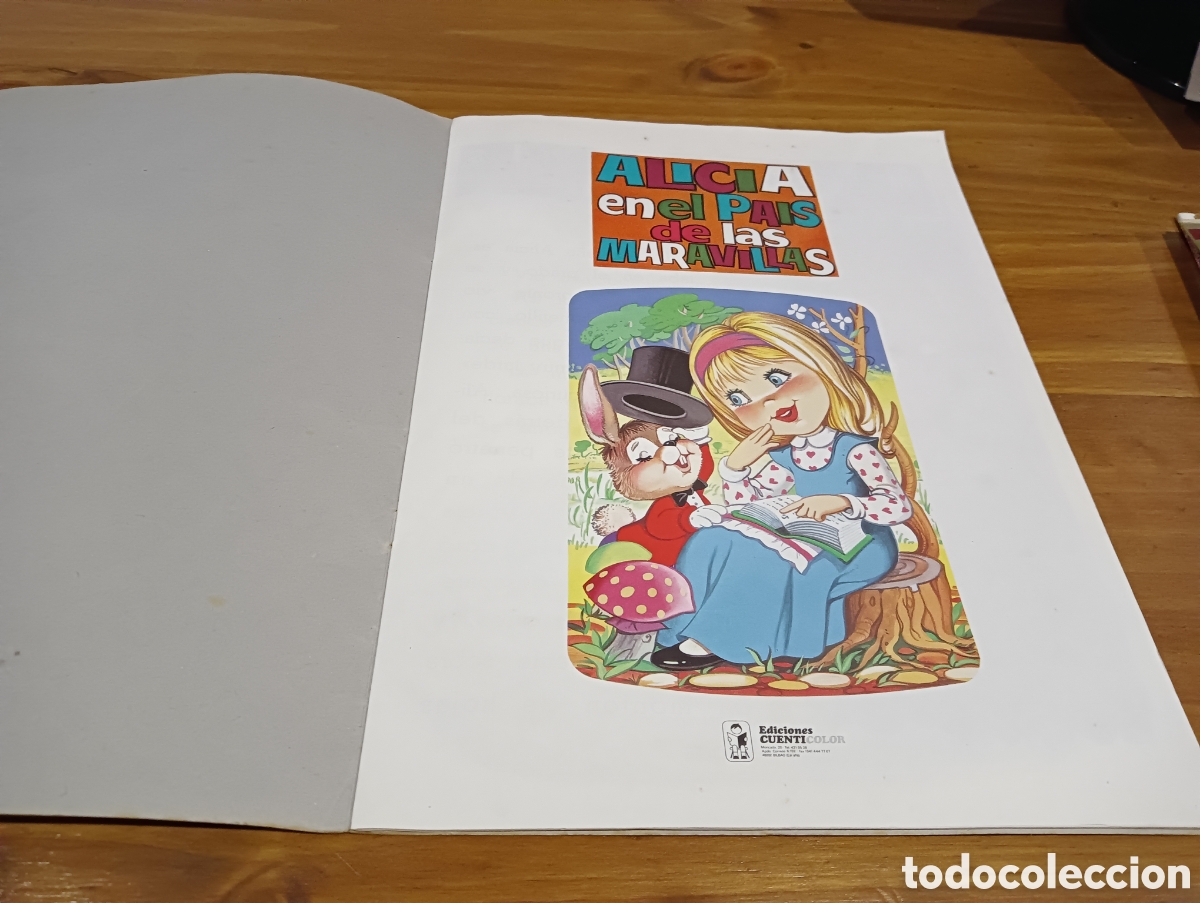 Libros de segunda mano: Alicia en el pa&iacute;s de las Maravillas - Foto 2