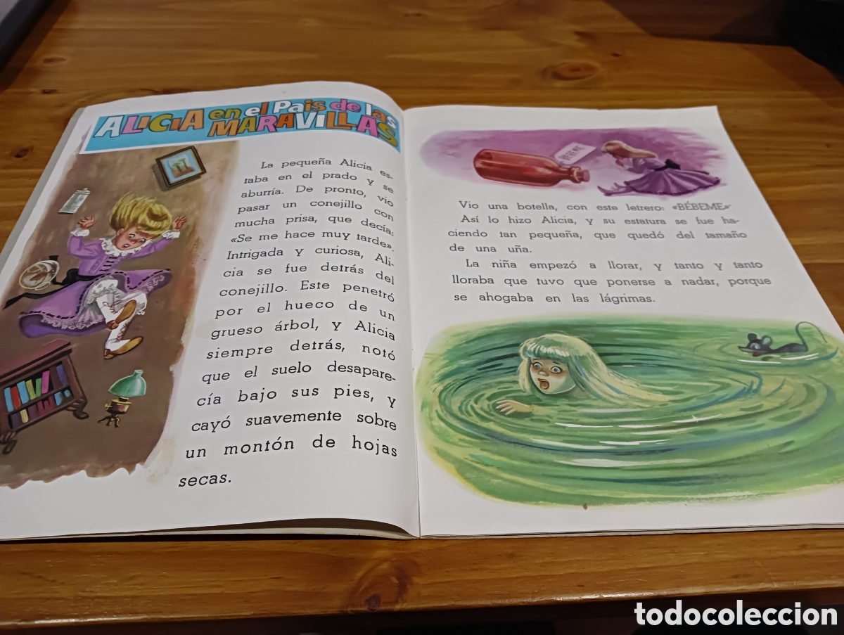 Libros de segunda mano: Alicia en el pa&iacute;s de las Maravillas - Foto 3