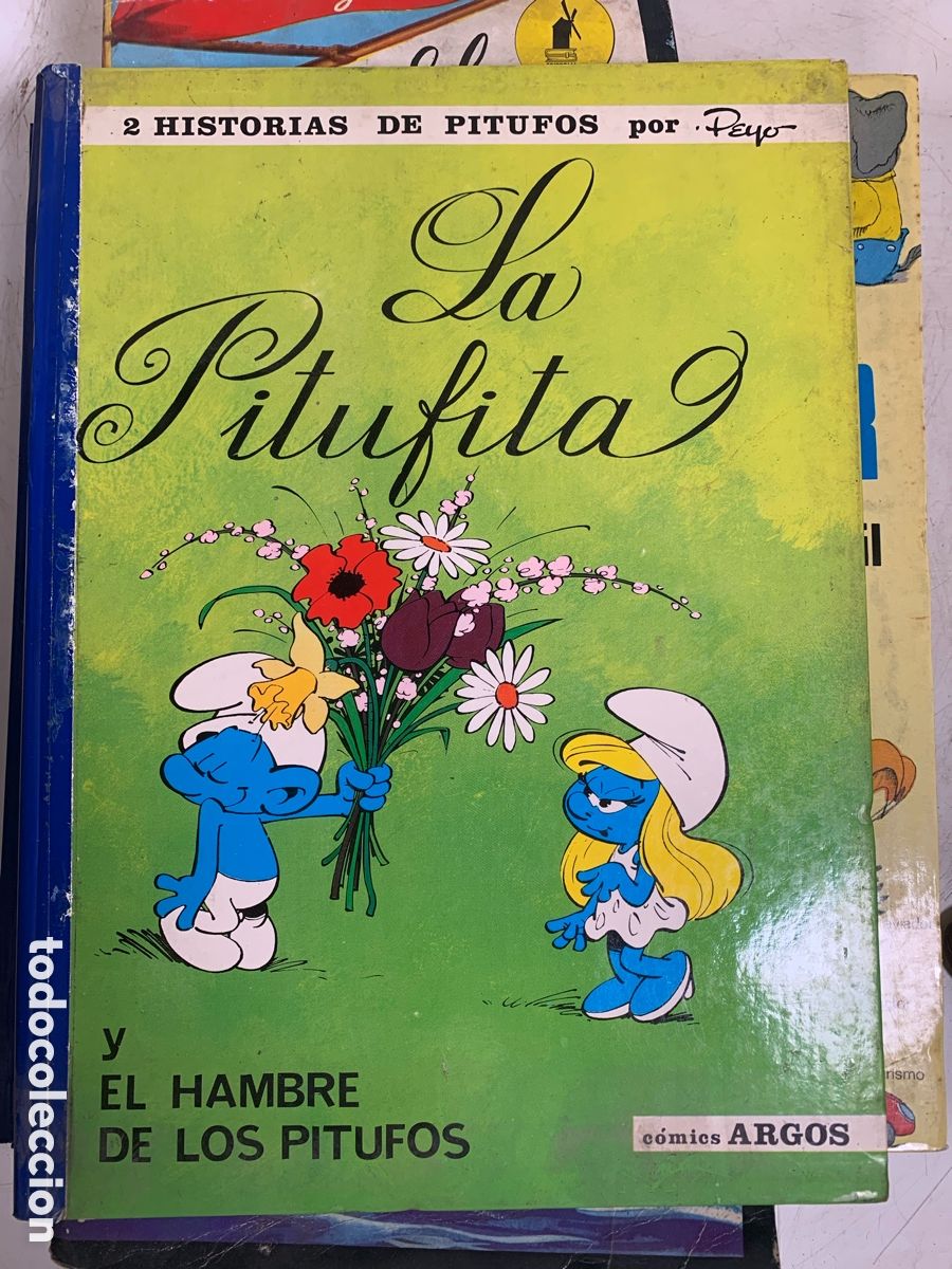 Libros de segunda mano: 01_ PEYO : LA PITUFITA Y EL HAMBRE DE LOS PITUFOS (ARGOS, 1969) - Foto 1