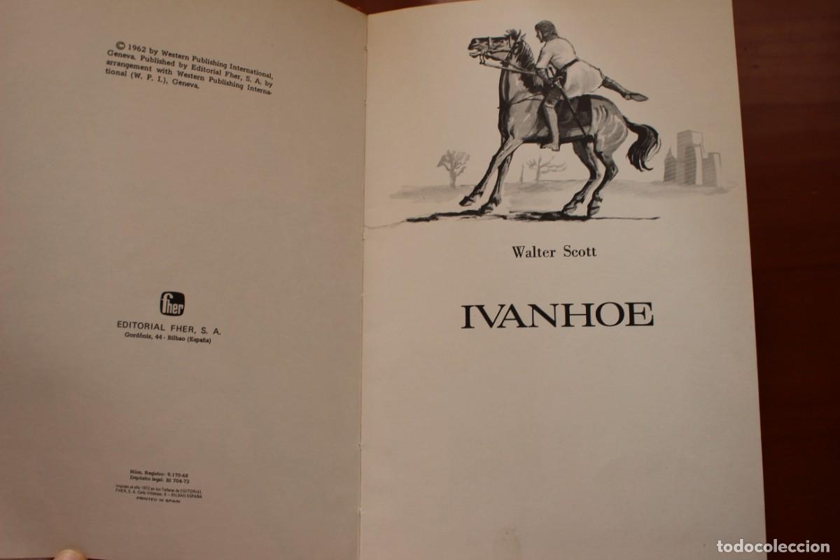 Libros de segunda mano: Ivanhoe de W. Scott. Editorial Fher. 1972 - Foto 4
