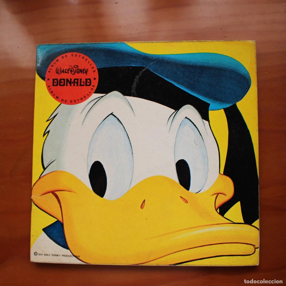 Libros de segunda mano: Cuento DONALD de Walt Disney. &Aacute;lbum de estrellas. 1970.