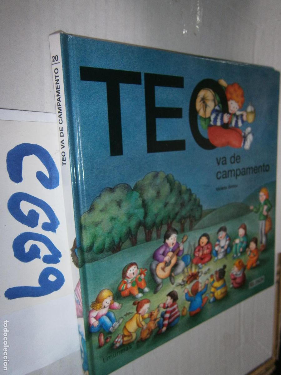 Libros de segunda mano: TEO VA DE CAMPAMENTO - Foto 1