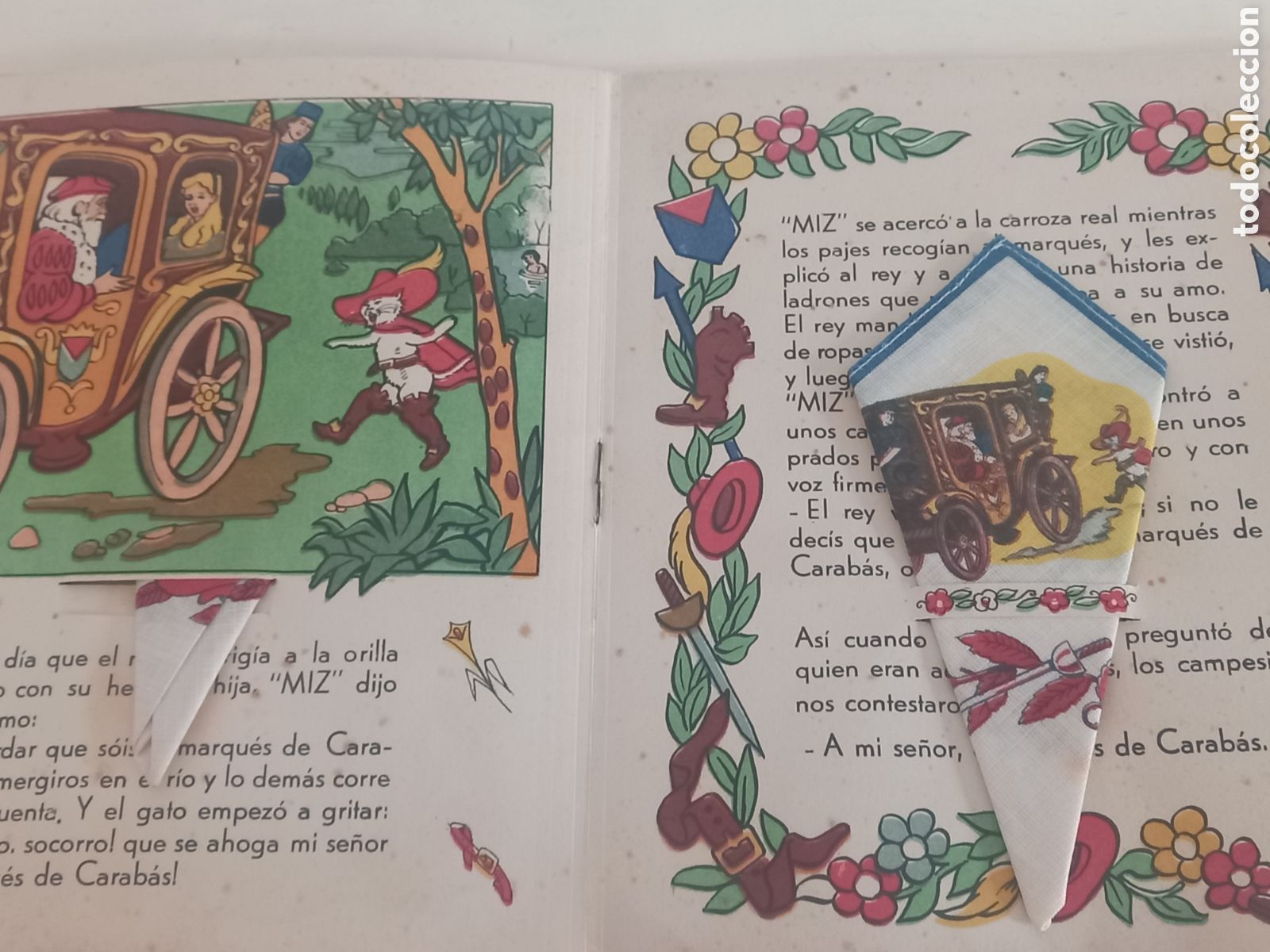 Libros de segunda mano: EL GATO CON BOTAS. Cuento con accesorios - Foto 3