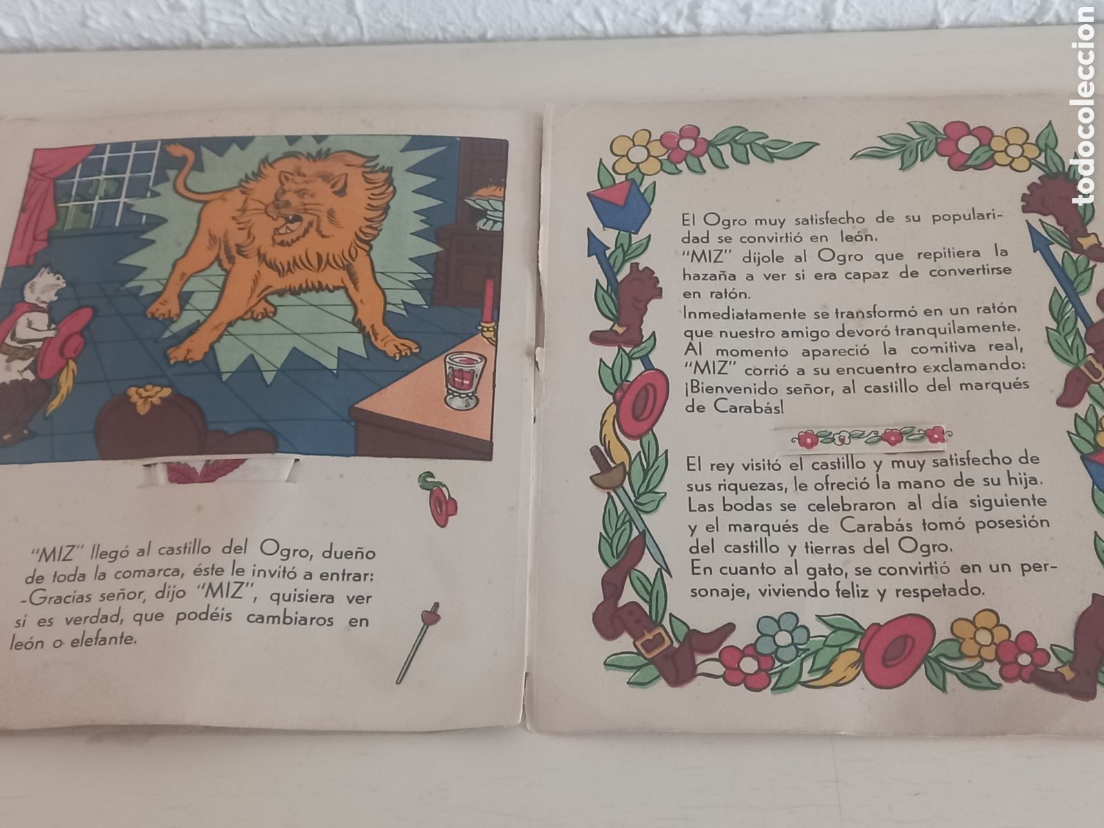 Libros de segunda mano: EL GATO CON BOTAS. Cuento con accesorios - Foto 4