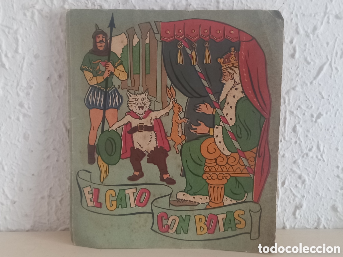 Libros de segunda mano: EL GATO CON BOTAS. Cuento con accesorios - Foto 1