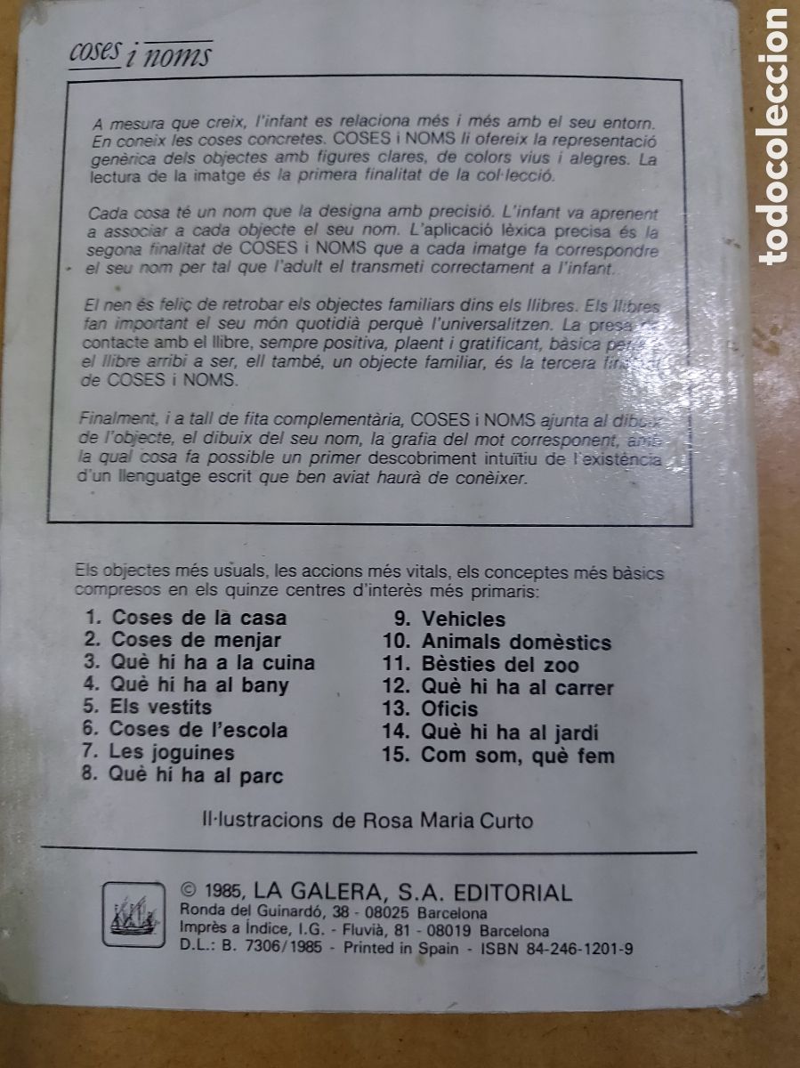Libros de segunda mano: COSES DE LA CASA any 1985 - Foto 2