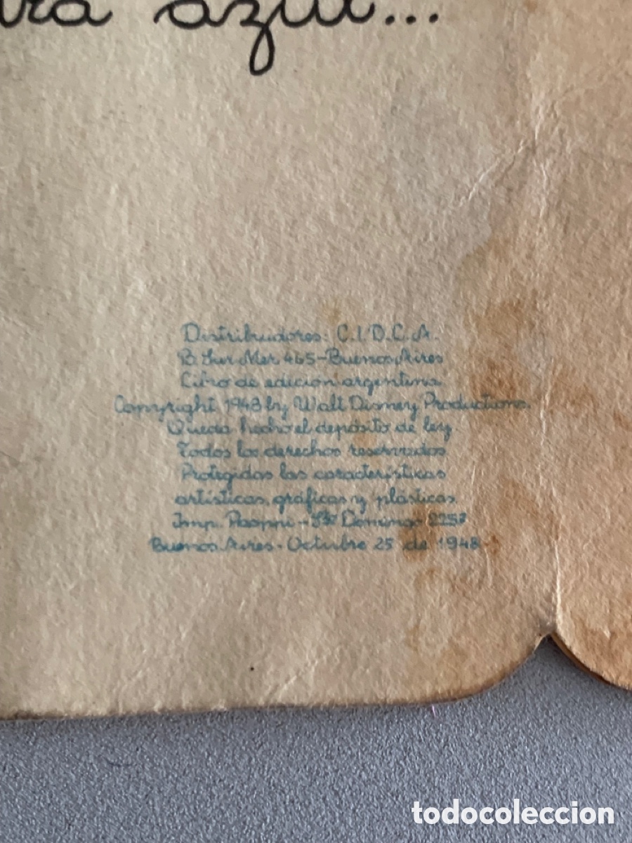 Libros de segunda mano: Cuento Troquelado. YO SOY EL PING&Uuml;INO. WALT DISNEY 1948 - Foto 3