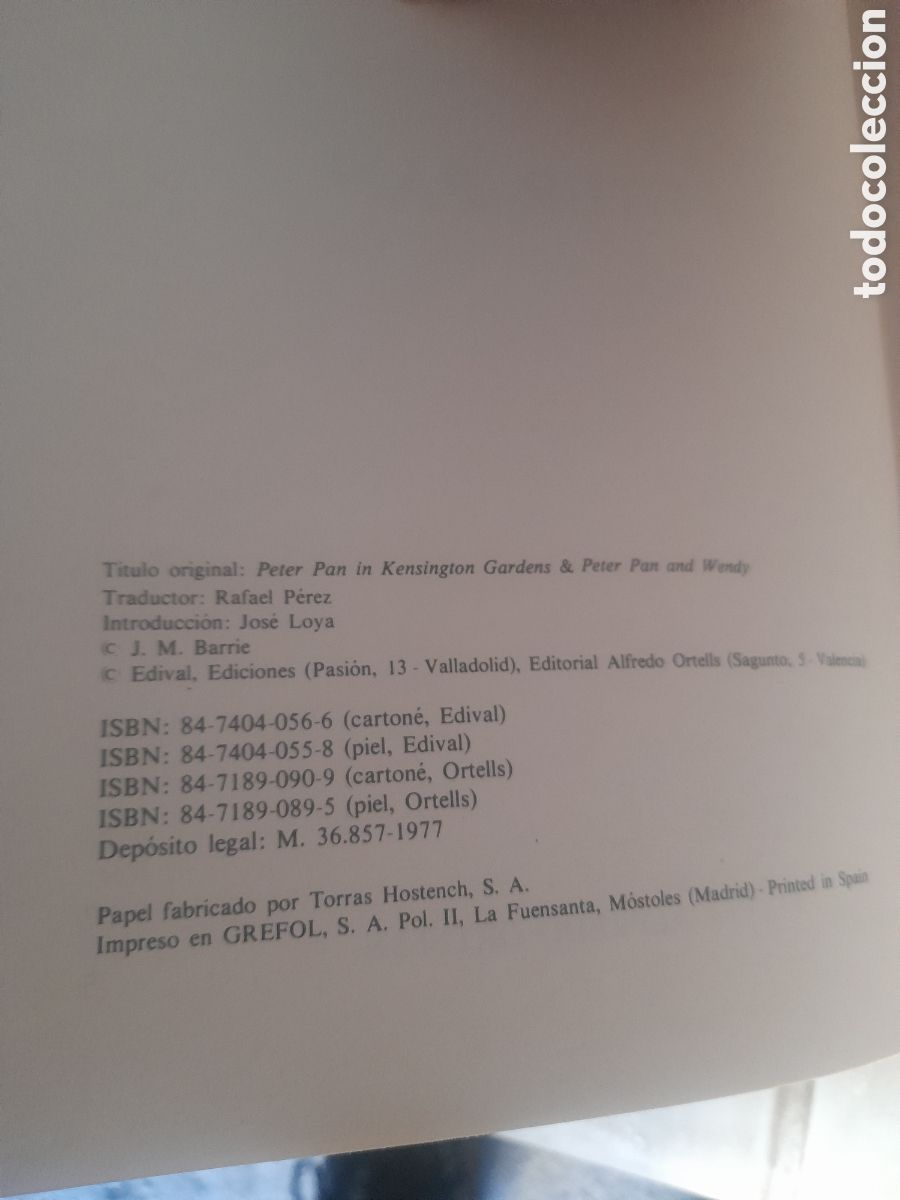 Libros de segunda mano: Libro, Peter Pan, Cl&aacute;sicos de la Juventud - Foto 5