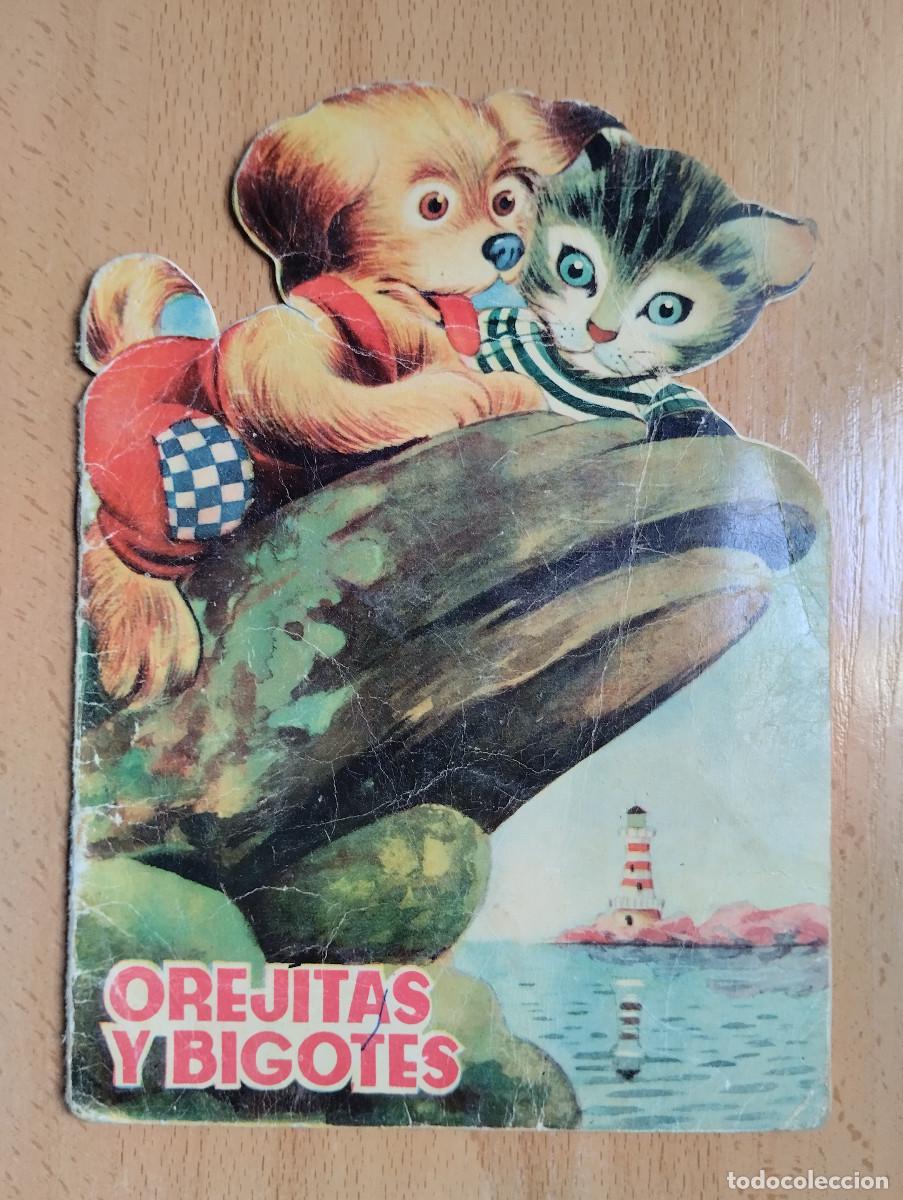 Libros de segunda mano: Cuento troquelado. OREJITAS Y BIGOTES. Toray 1958 - Foto 1