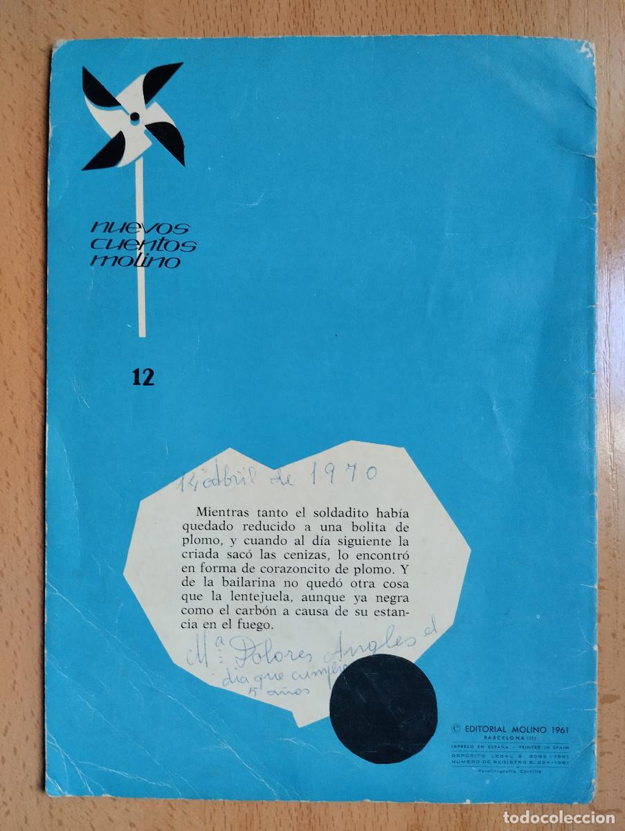 Libros de segunda mano: CUENTO EL SOLDADITO DE PLOMO EDITORIAL MOLINO - Foto 2