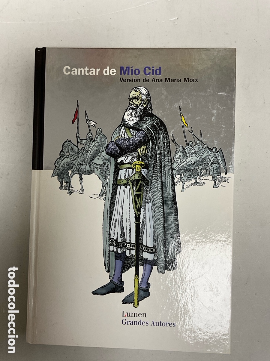 Libros de segunda mano: Cantar de M&iacute;o Cid, versi&oacute;n de Ana Mar&iacute;a Moix - Foto 1