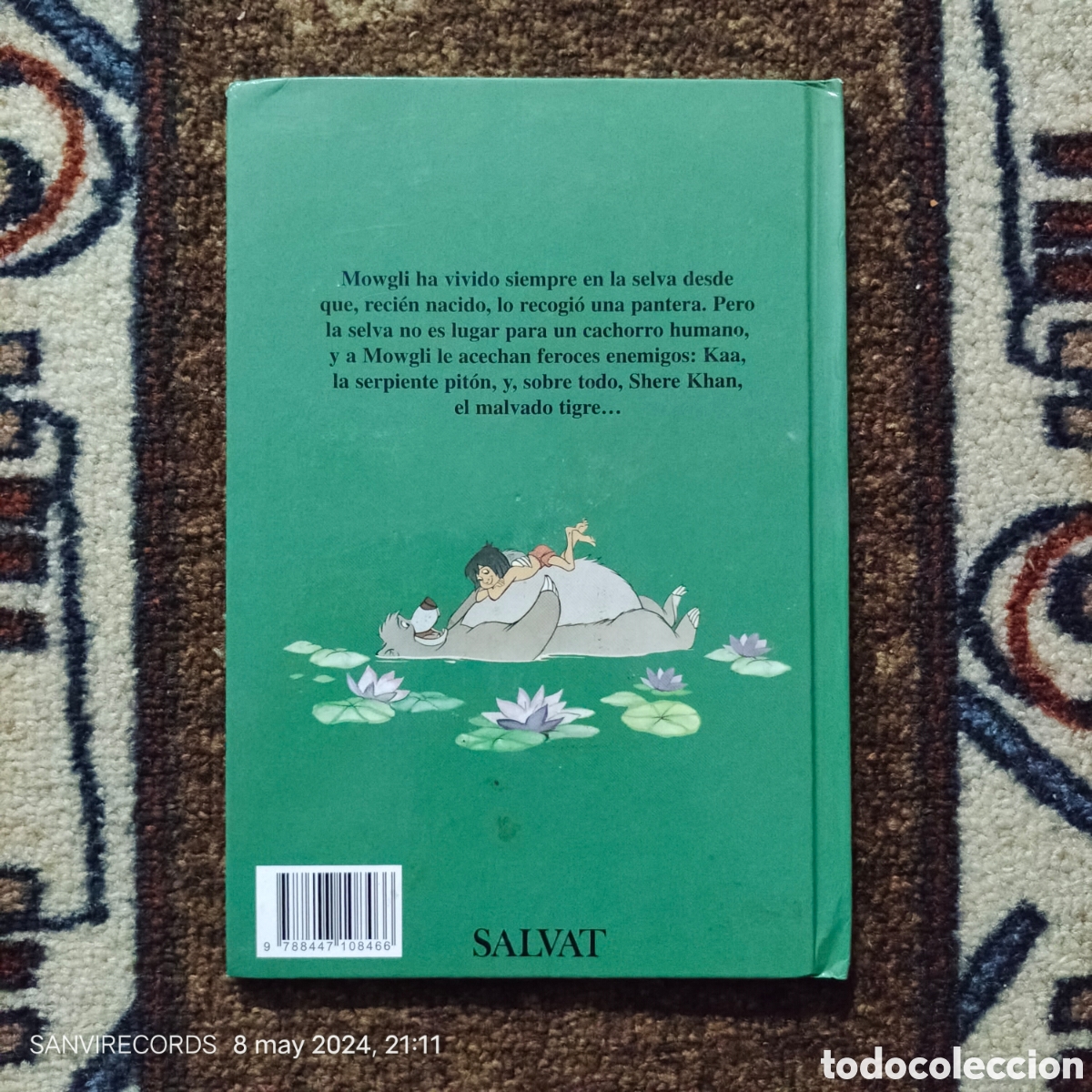 Libros de segunda mano: DISNEY CLUB DEL LIBRO: EL LIBRO DE LA SELVA (SALVAT) - Foto 2