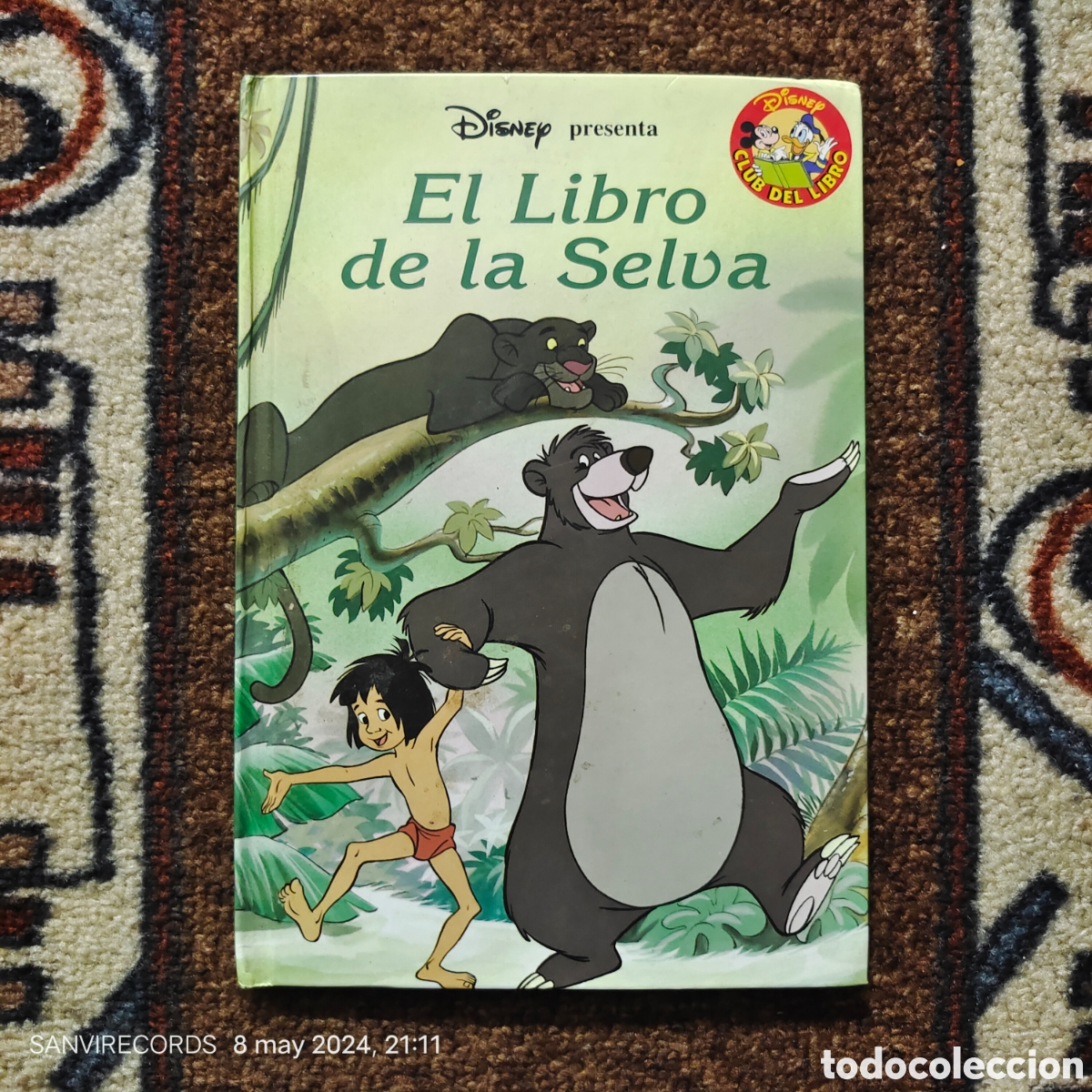 Libros de segunda mano: DISNEY CLUB DEL LIBRO: EL LIBRO DE LA SELVA (SALVAT) - Foto 1