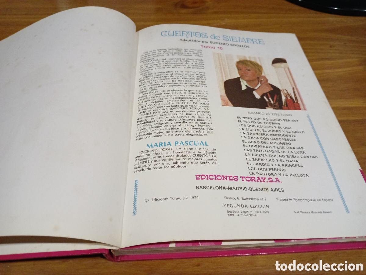 Libros de segunda mano: Cuentos de siempre Mar&iacute;a Pascual - Foto 2