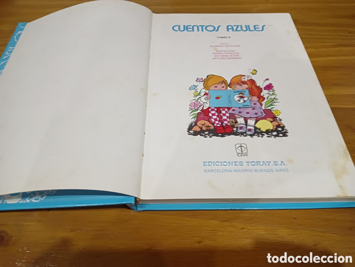 Libros de segunda mano: Cuentos Azules vol 8 - Foto 2