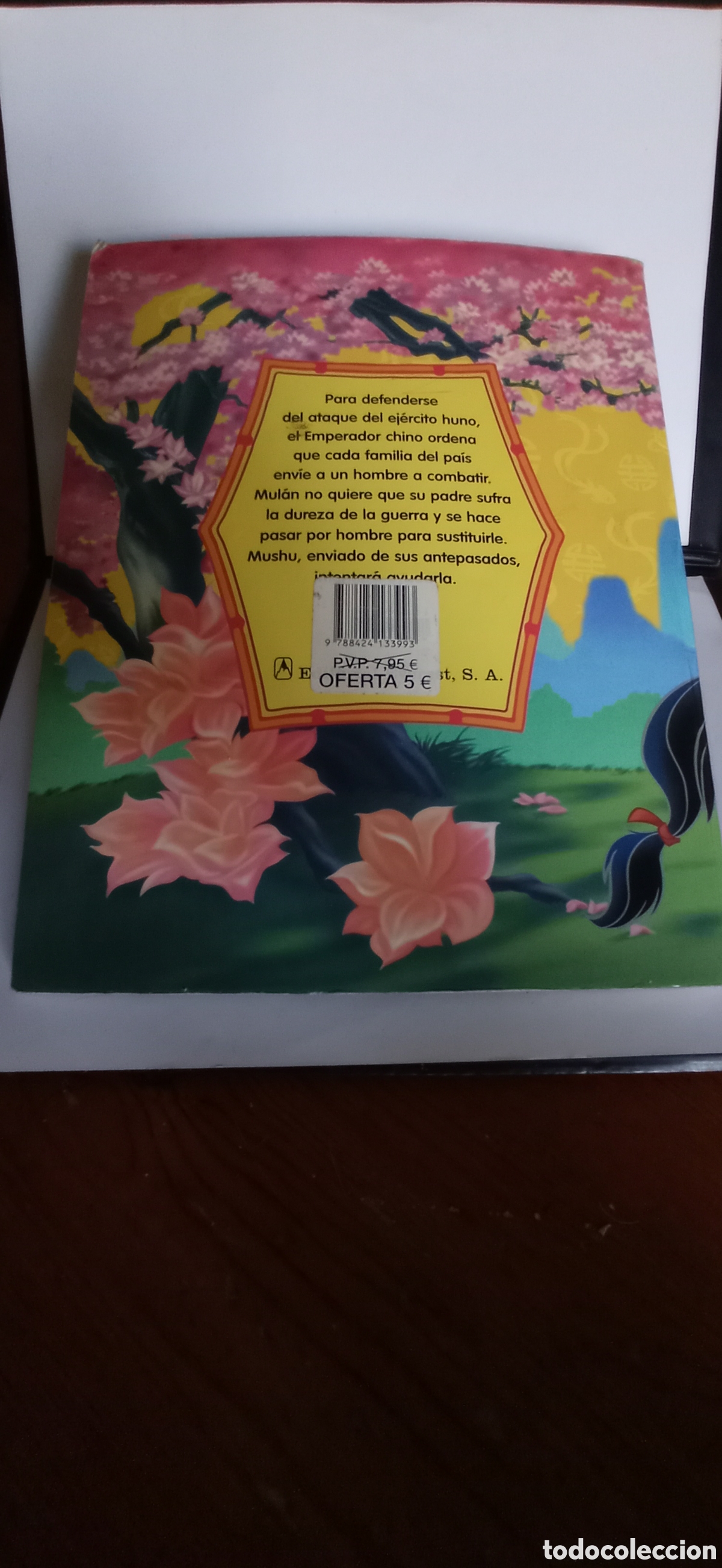 Libros de segunda mano: CUENTO / DE &rdquo; MULAN &rdquo; / DE DISNEY - EVEREST - 1998 / PASTAS RUSTICAS - Foto 2