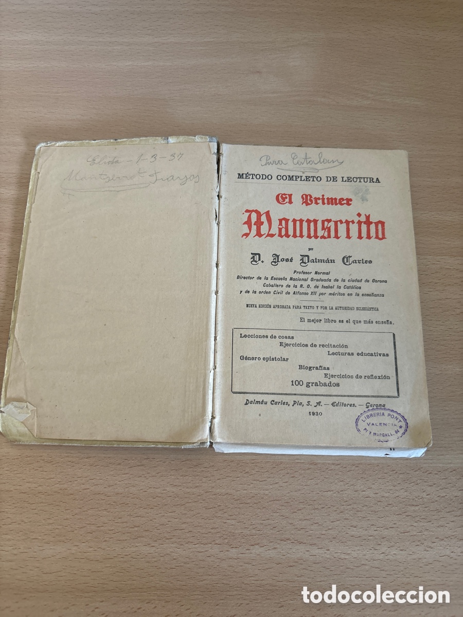 Libros de segunda mano: Libro, el primer manuscrito - Foto 3