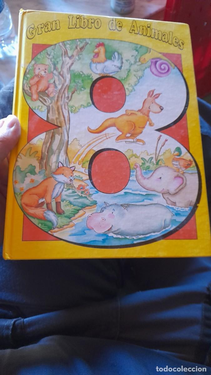 Libros de segunda mano: Gran libro de animales con 8 cuentos editorial Esin - Foto 1