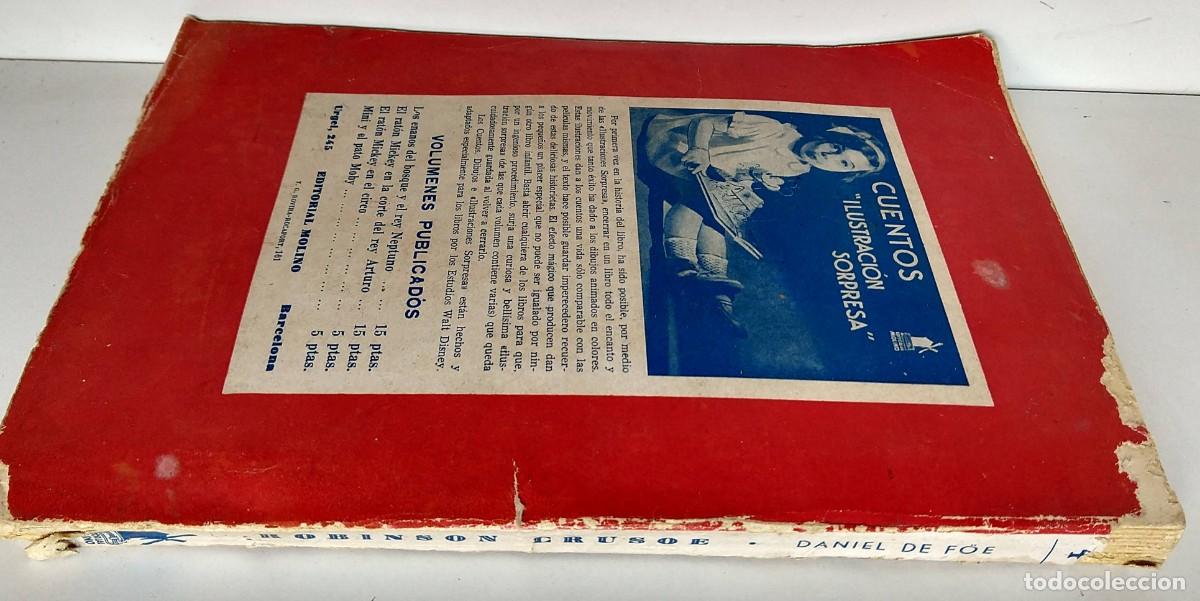 Libros de segunda mano: Robinson Crusoe - Daniel DEFOE - Colecci&oacute;n MOLINO - Foto 3