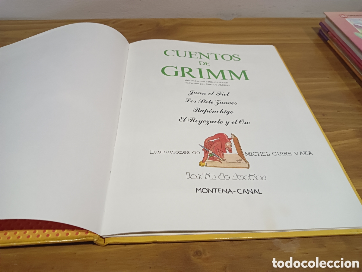 Libros de segunda mano: Cuentos de Grimm. Montena - Foto 3